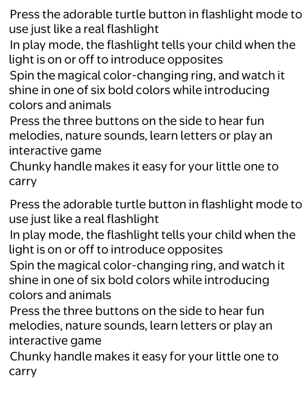 Vtech Flashlight Toys